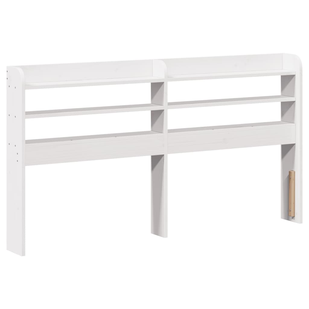 Giroletto con Testiera senza Materasso Bianco 160x200 cm | homemem39