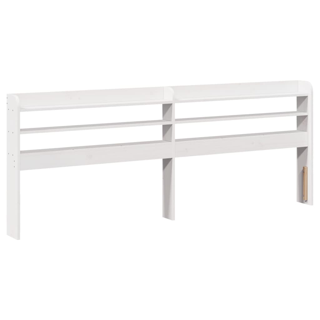 Giroletto con Testiera senza Materasso Bianco 180x200 cm | homemem39