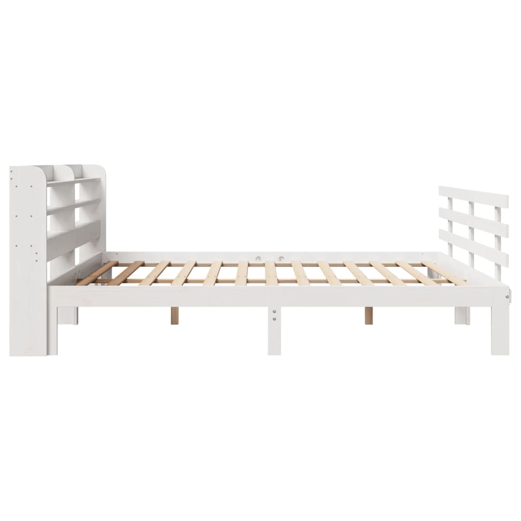 Giroletto con Testiera senza Materasso Bianco 180x200 cm | homemem39