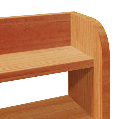 Giroletto con Testiera Marrone Cera 150x200 cm Massello Pino | homemem39