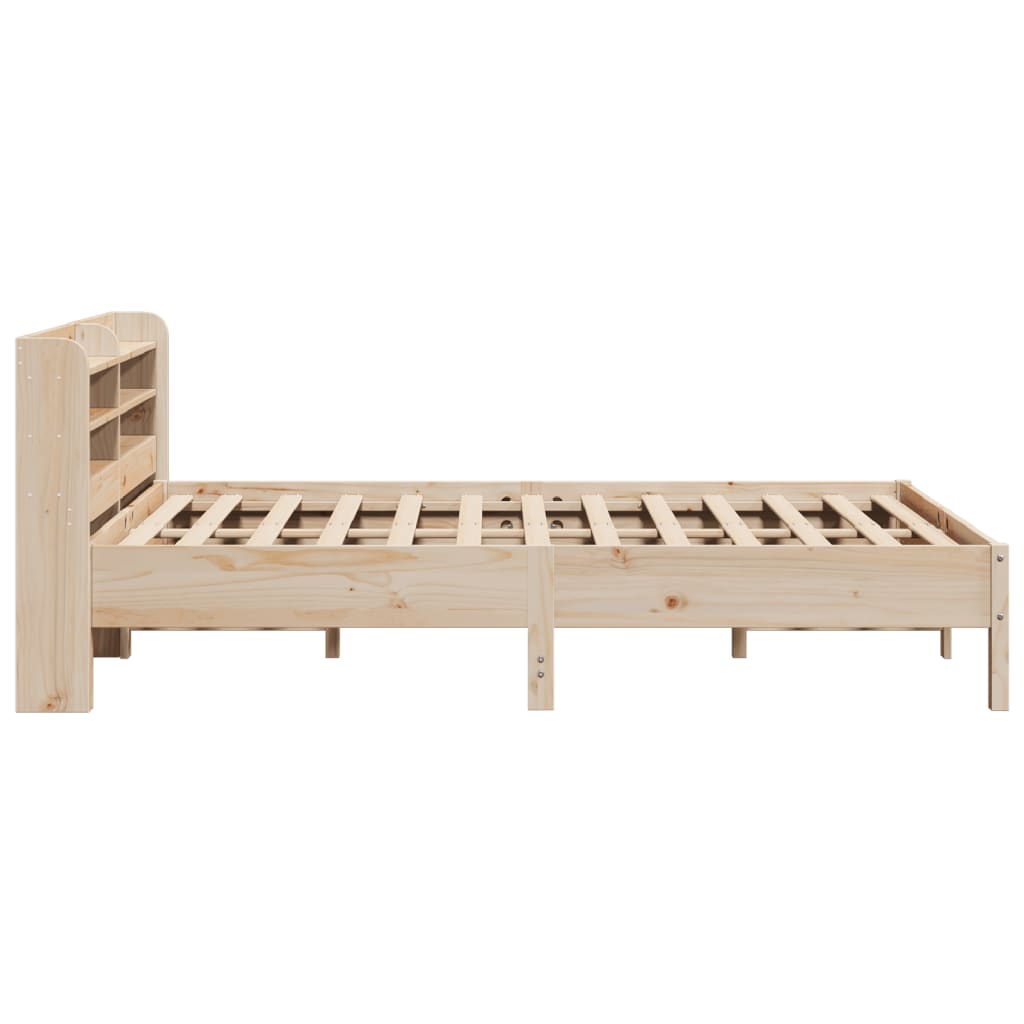 Letto senza Materasso 150x200 cm in Legno Massello di Pino