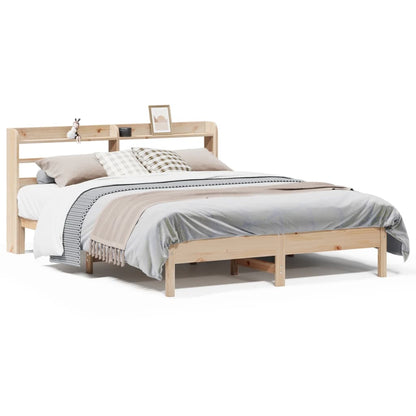 Letto senza Materasso 150x200 cm in Legno Massello di Pino