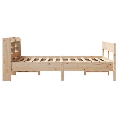 Letto senza Materasso 120x200 cm in Legno Massello di Pino