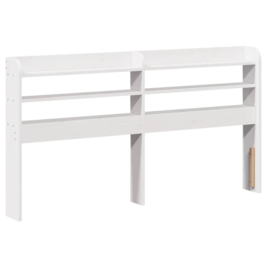 Letto senza Materasso Bianco 120x190 cm Legno Massello di Pino | homemem39