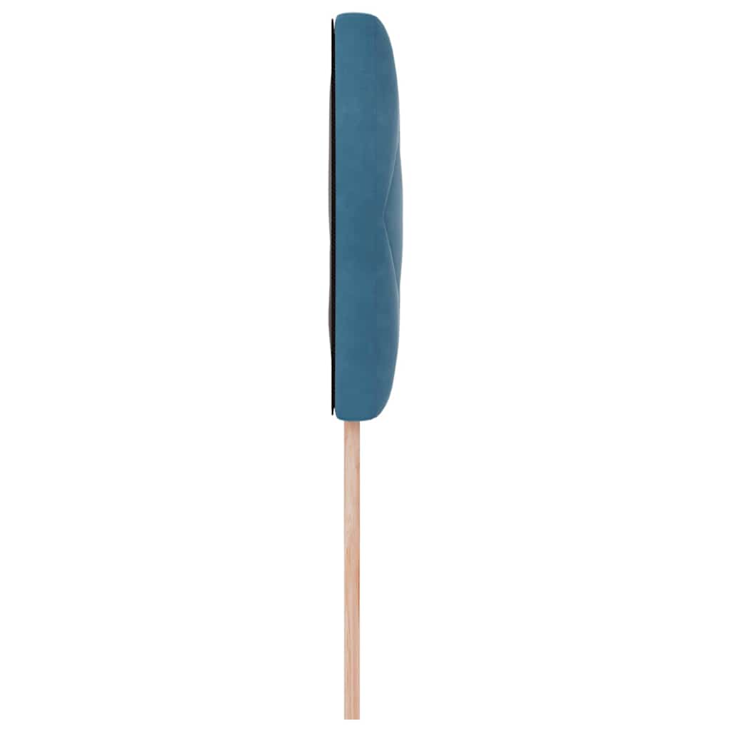 Testiera LED Blu Scuro 90 cm Velluto | homemem39
