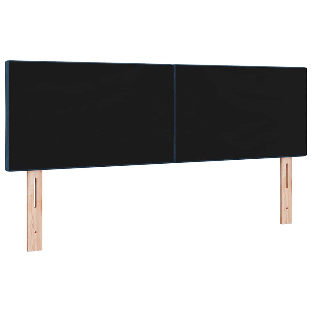 Testiera LED Blu 160 cm Tessuto | homemem39