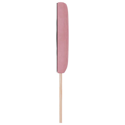 Testiera LED Rosa 160 cm Velluto | homemem39