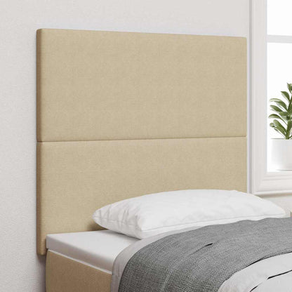 Testiera LED con testiera Grigio Verde 80 cm Tessuto in Cords | homemem39