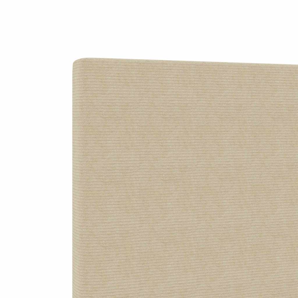 Testiera LED con testiera Grigio Verde 90 cm Tessuto in Cords | homemem39