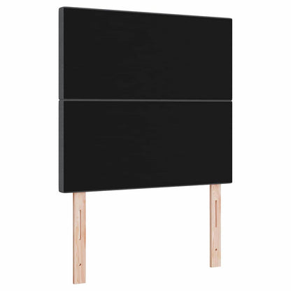 Testiera LED con testiera Grigio scuro 100 cm Tessuto in Cords | homemem39