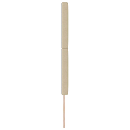 Testiera LED con testiera Grigio Verde 160 cm Tessuto in Cords | homemem39