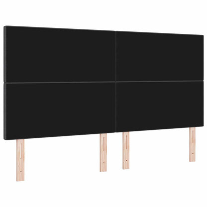 Testiera LED con testiera Grigio scuro 180 cm Tessuto in Cords | homemem39