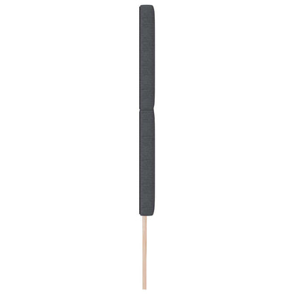Testiera LED con testiera Grigio scuro 180 cm Tessuto in Cords | homemem39