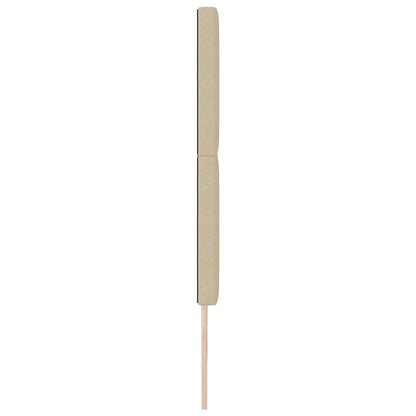 Testiera LED con testiera Grigio Verde 180 cm Tessuto in Cords | homemem39