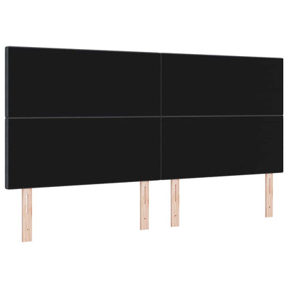 Testiera LED con testiera Grigio scuro 200 cm Tessuto in Cords | homemem39