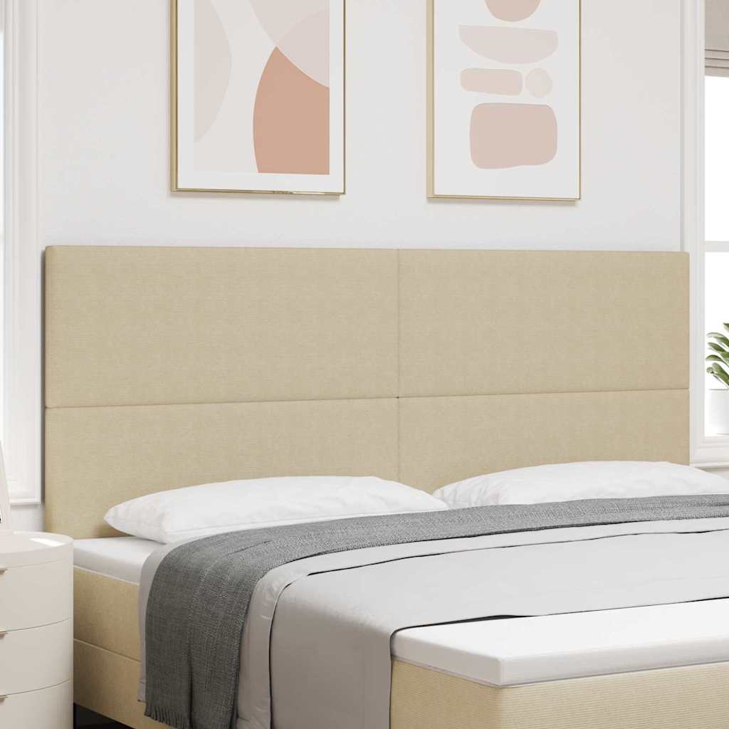 Testiera LED con testiera Grigio Verde 200 cm Tessuto in Cords | homemem39