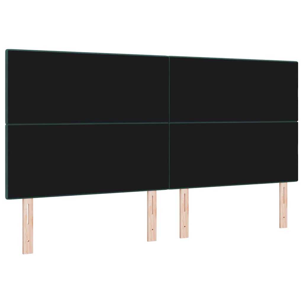 Testiera LED Verde Velluto | homemem39