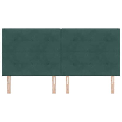 Testiera LED Verde Velluto | homemem39