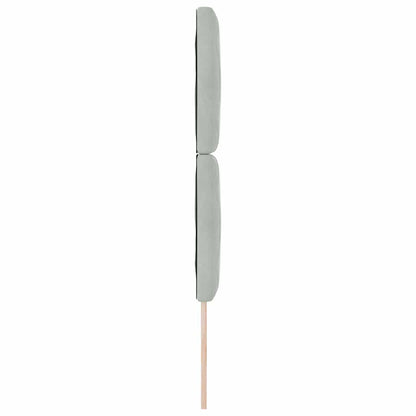 Testiera LED Grigio chiaro 80 cm Velluto | homemem39