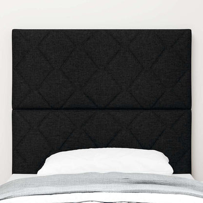 Testiera LED Nero 90 cm Tessuto | homemem39