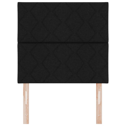 Testiera LED Nero 90 cm Tessuto | homemem39