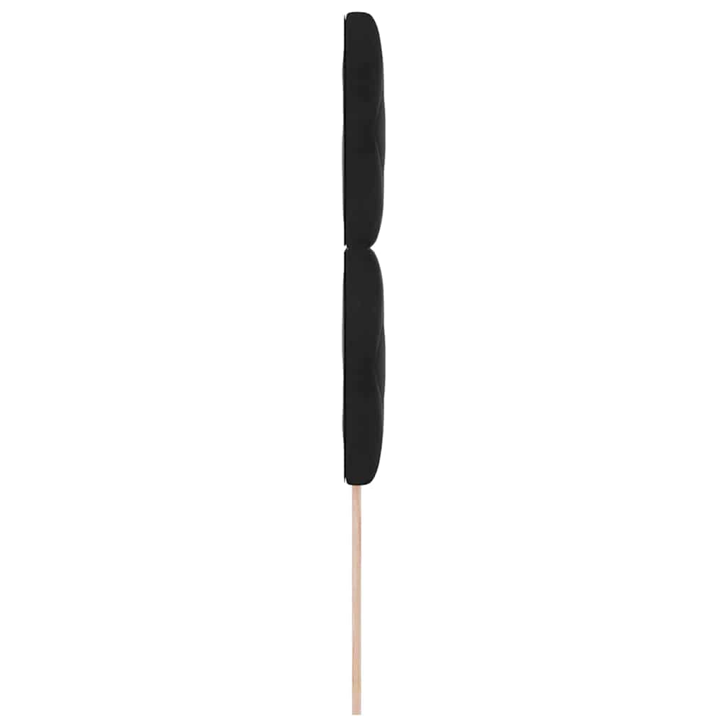 Testiera LED Nero 90 cm Velluto | homemem39