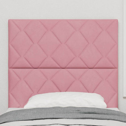 Testiera LED con testiera Rosa 100 cm Pelle Sintetica