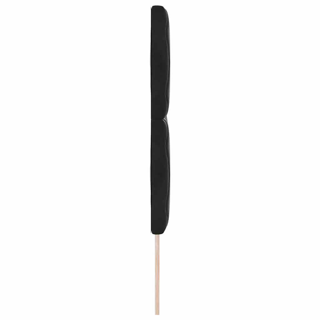 Testiera LED Nero 144 cm Velluto | homemem39