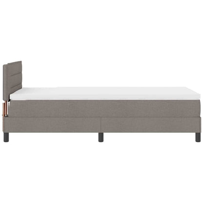 Letto a molle con testiera Talpa 80 x 200 cm Tessuto | homemem39