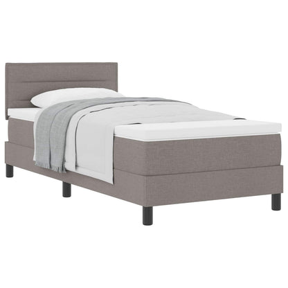 Letto a molle con testiera Talpa 90 x 200 cm Tessuto | homemem39
