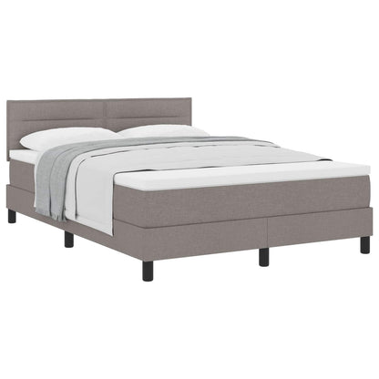 Letto a molle con testiera Talpa 140 x 190 cm Tessuto | homemem39
