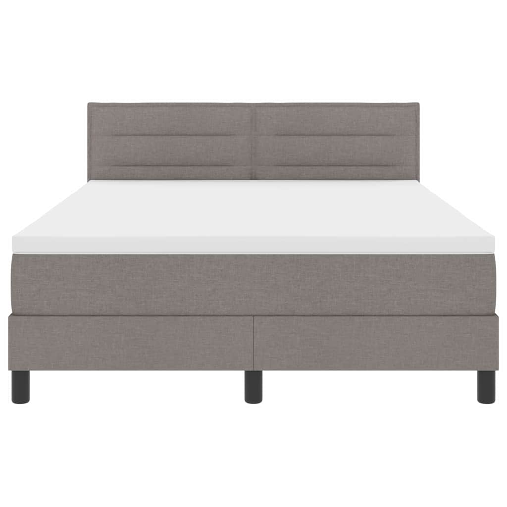 Letto a molle con testiera Talpa 140 x 200 cm Tessuto | homemem39