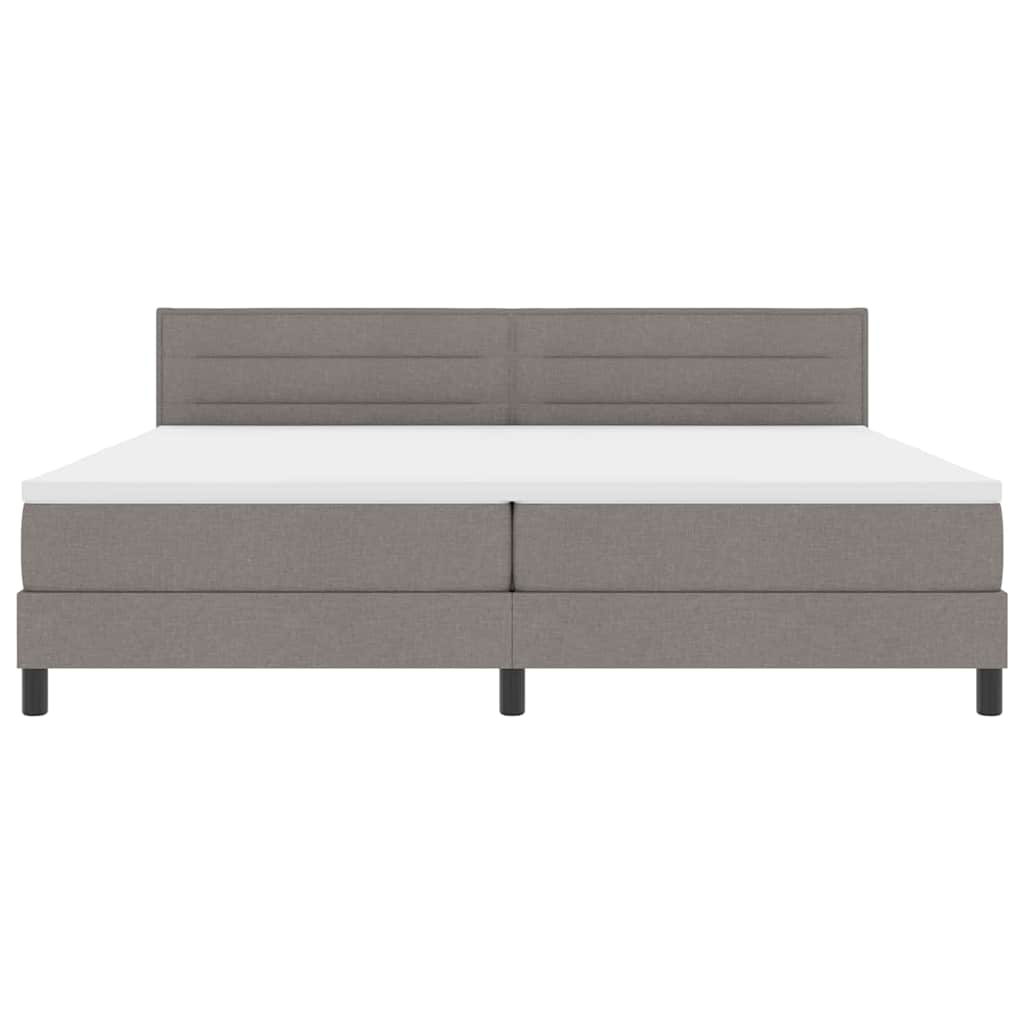 Letto a molle con cuscino Talpa 200 x 200 cm Tessuto | homemem39