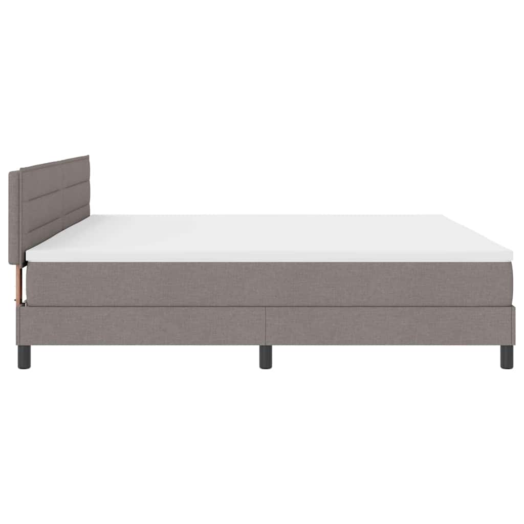 Letto a molle con cuscino Talpa 200 x 200 cm Tessuto | homemem39