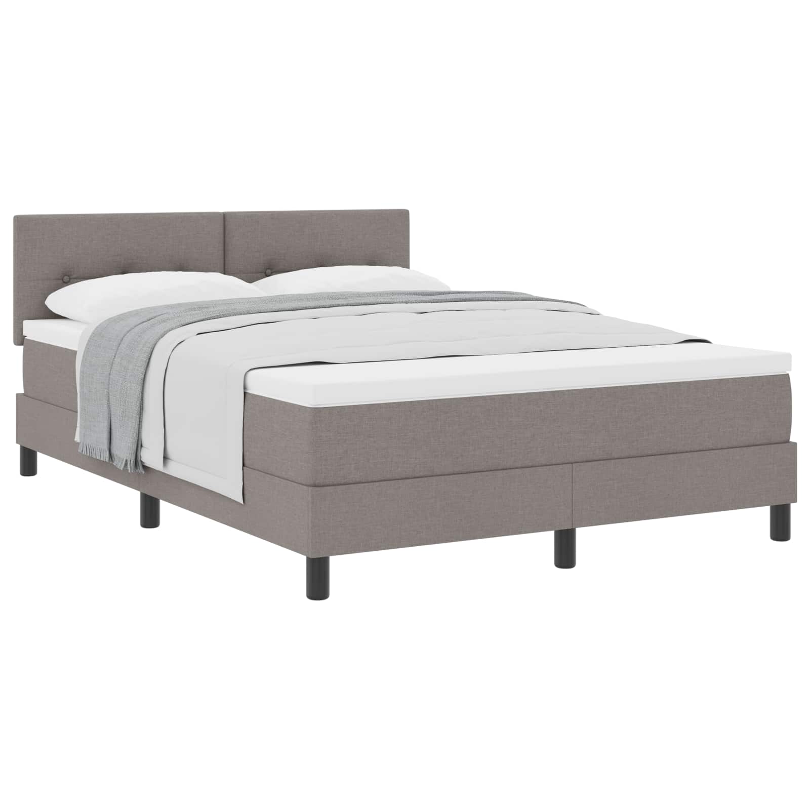 Letto a molle con testiera Talpa 140 x 200 cm Tessuto | homemem39