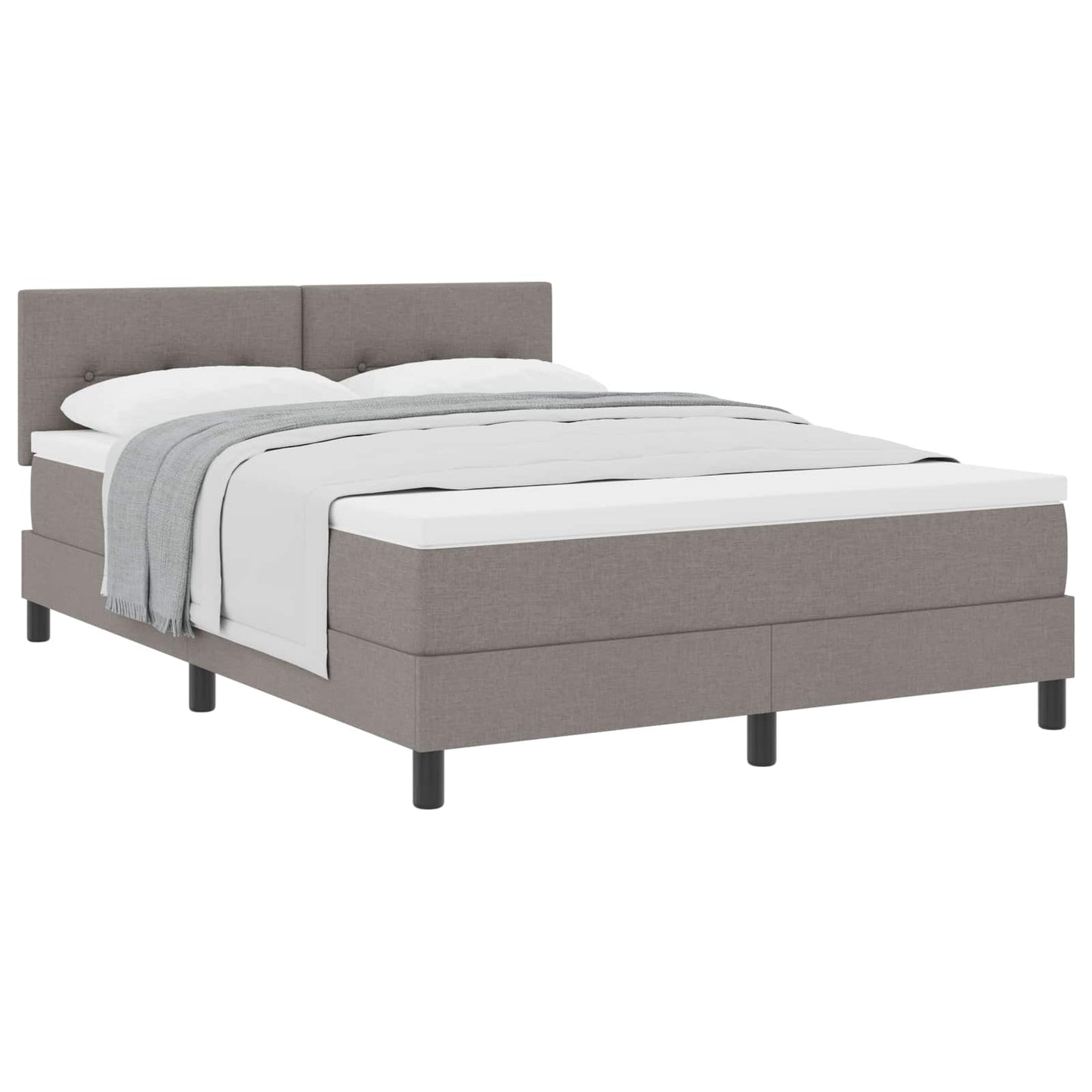 Letto a molle con testiera Talpa 160 x 200 cm Tessuto | homemem39