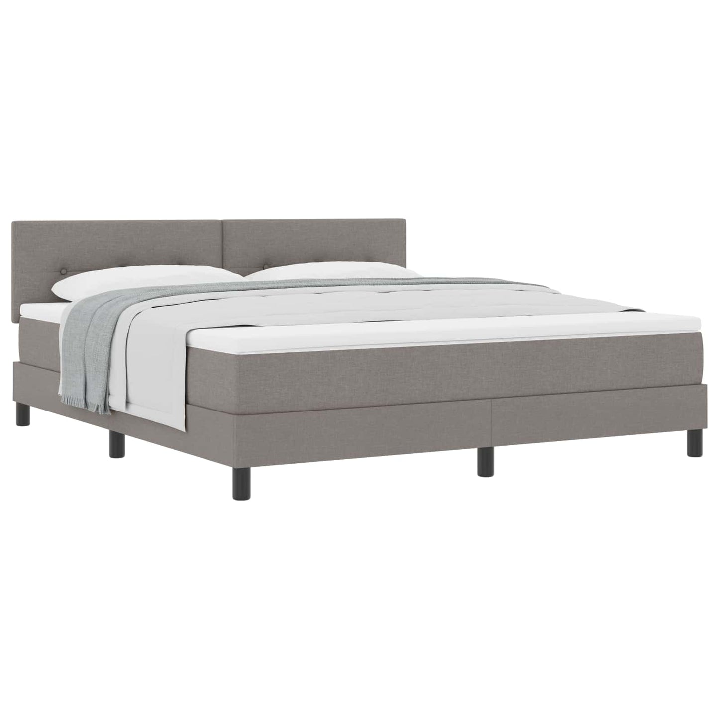 Letto a molle con testiera Talpa 180 x 200 cm Tessuto | homemem39