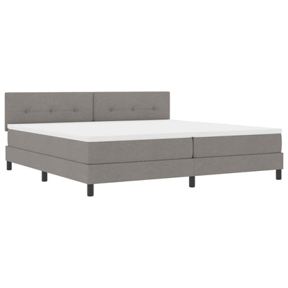 Letto a molle con testiera Talpa 200 x 200 cm Tessuto | homemem39
