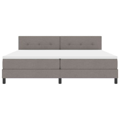 Letto a molle con testiera Talpa 200 x 200 cm Tessuto | homemem39