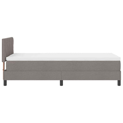 Letto a molle con testiera Talpa 100 x 200 cm Tessuto | homemem39