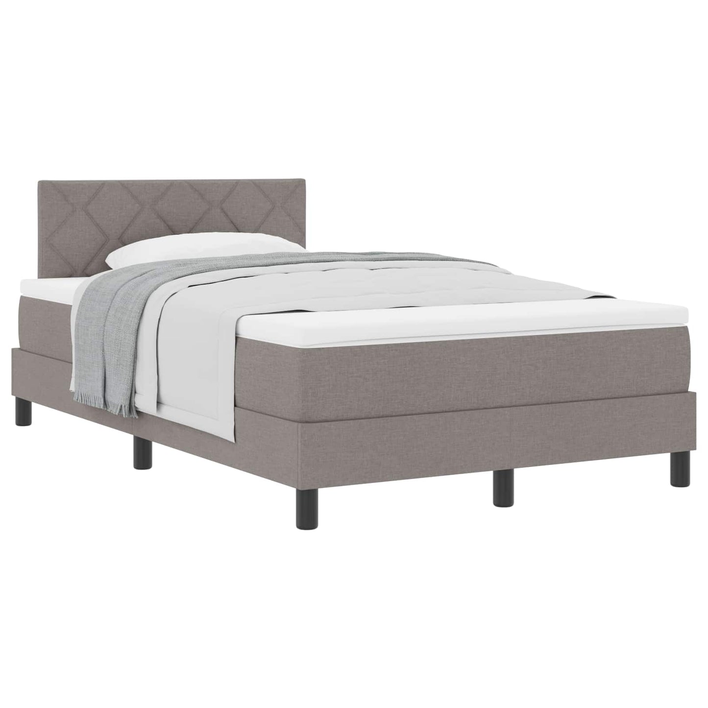 Letto a molle con testiera Talpa 120 x 200 cm Tessuto | homemem39