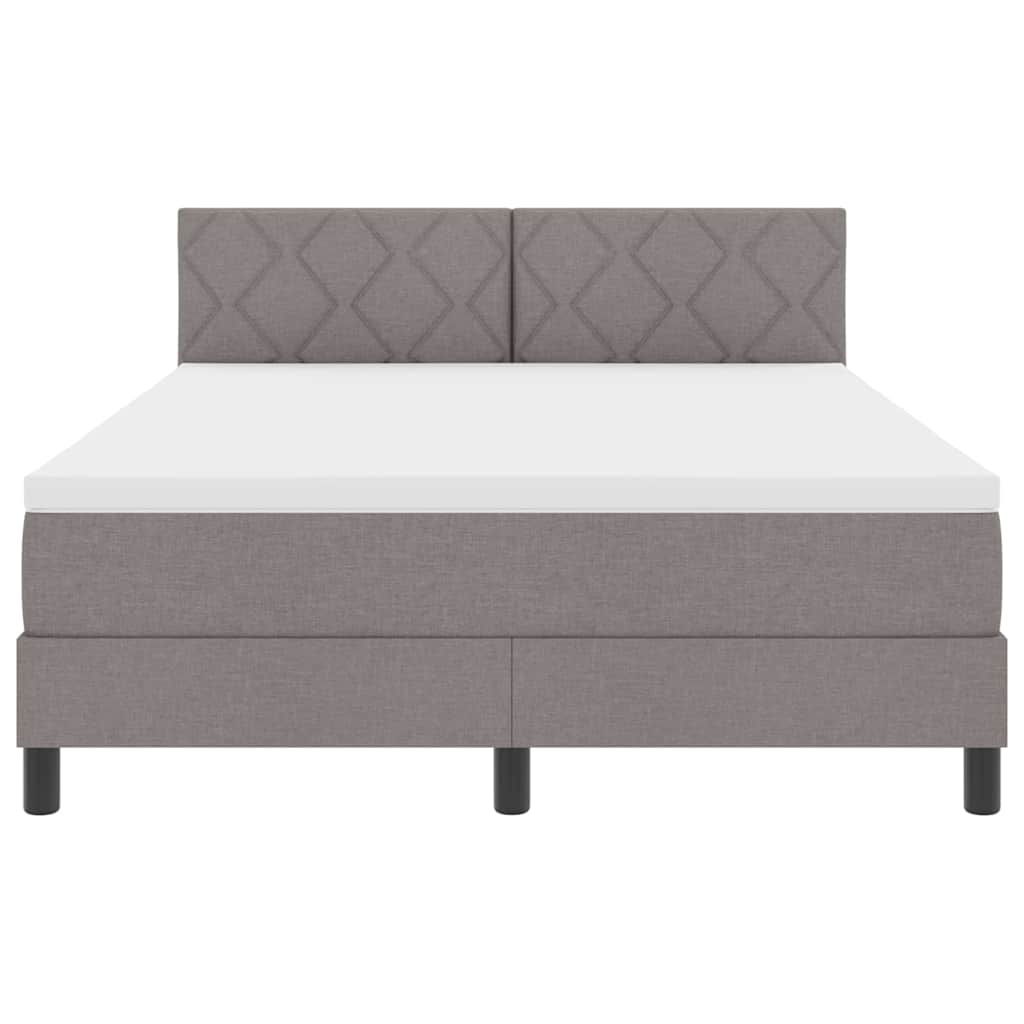 Letto a molle con testiera Talpa 160 x 200 cm Tessuto