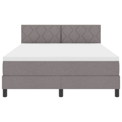 Letto a molle con testiera Talpa 160 x 200 cm Tessuto