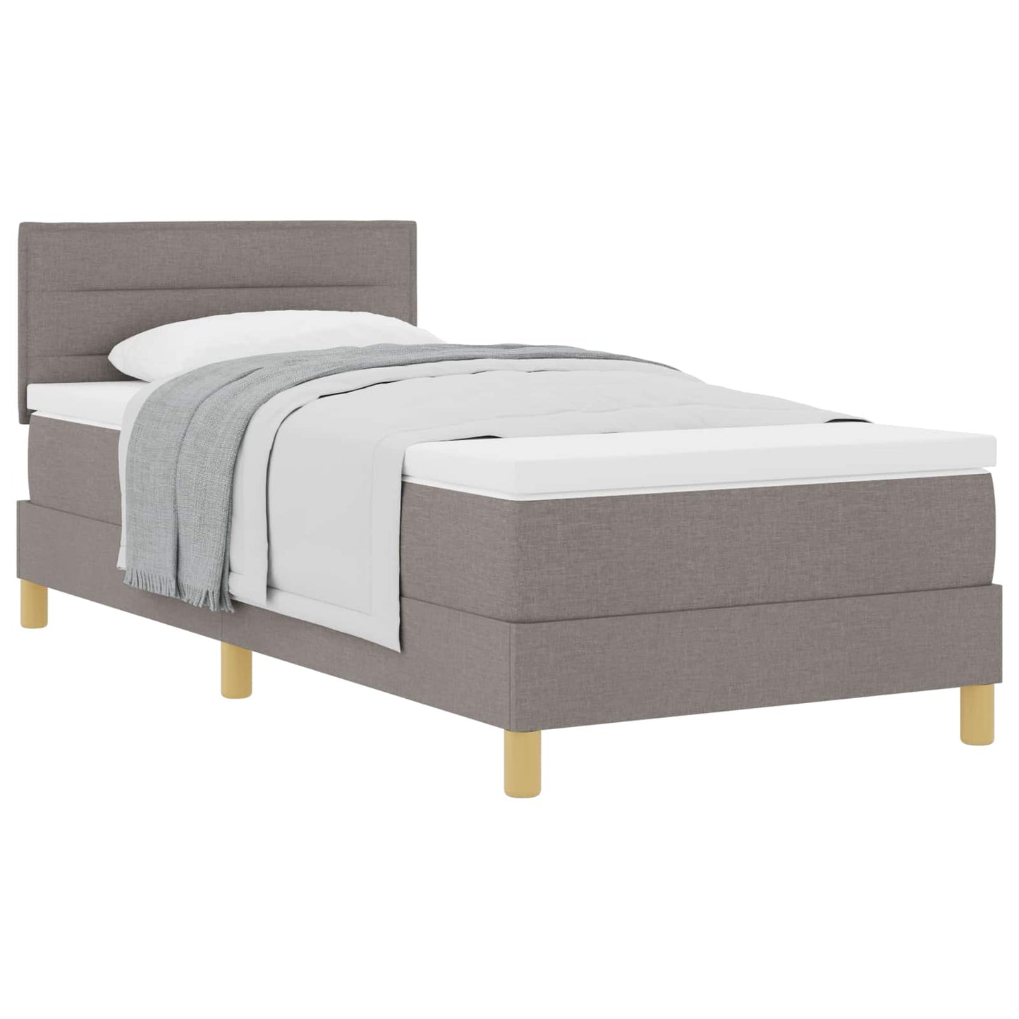 Letto a molle con cuscino Talpa 80 x 200 cm Tessuto