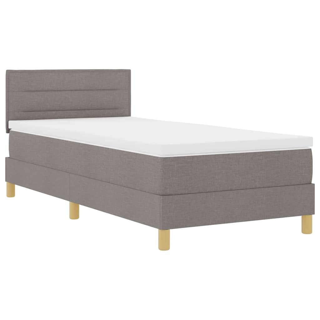 Letto a molle con cuscino Talpa 80 x 200 cm Tessuto