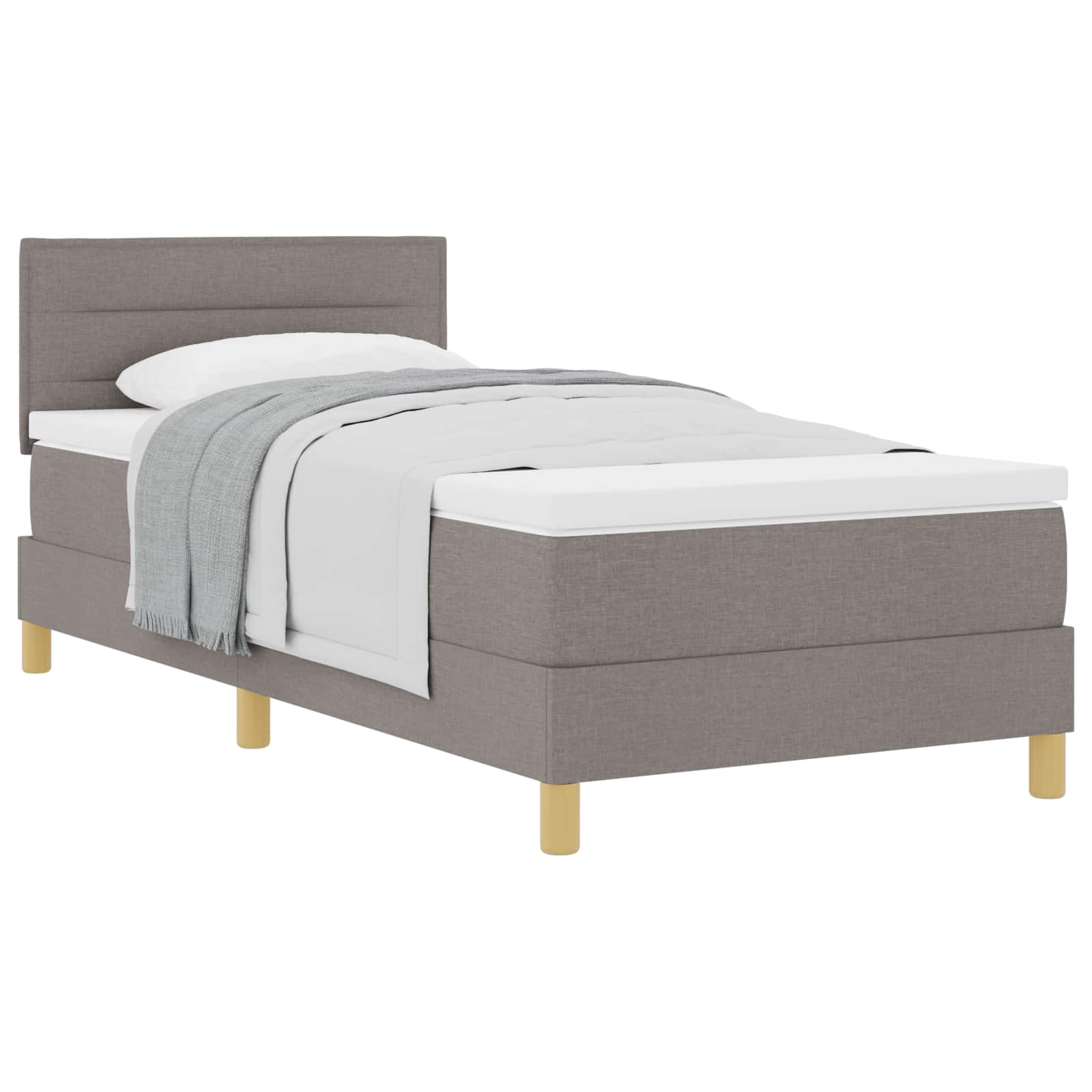 Letto a molle con cuscino Talpa 90 x 190 cm Tessuto | homemem39