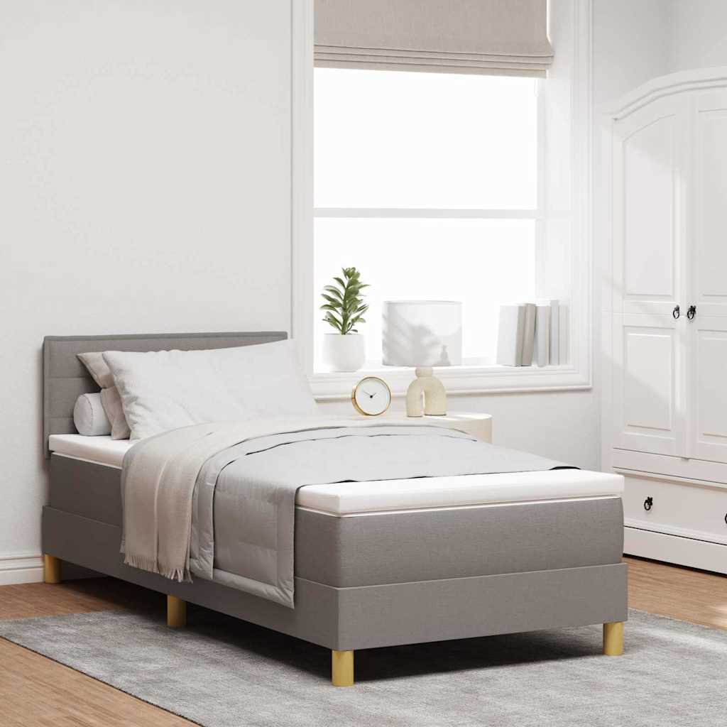 Letto a molle con cuscino Talpa 90 x 200 cm Tessuto