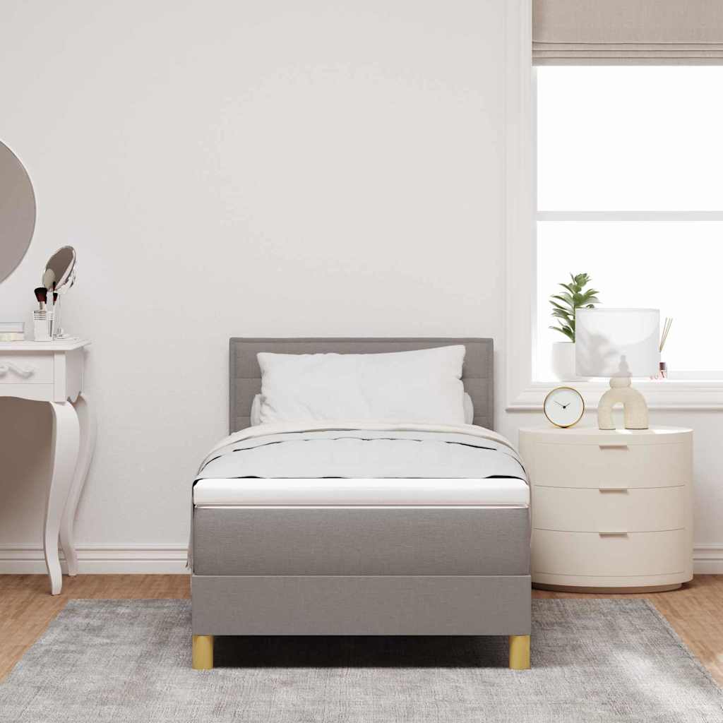 Letto a molle con cuscino Talpa 90 x 200 cm Tessuto