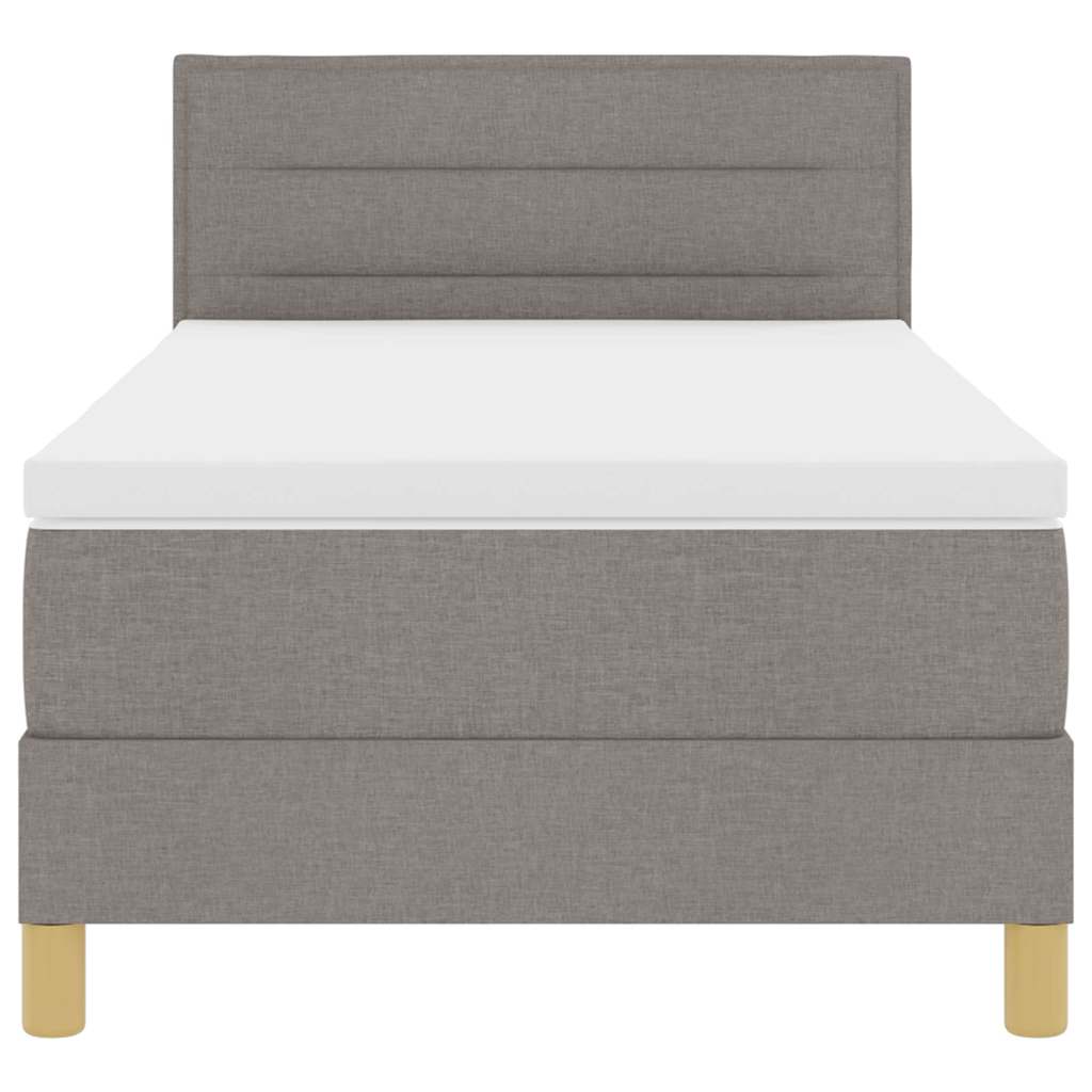 Letto a molle con cuscino Talpa 90 x 200 cm Tessuto