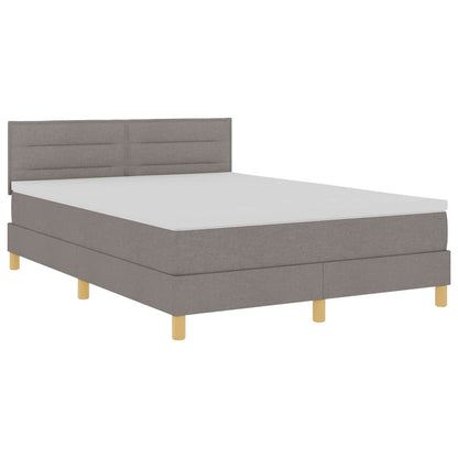Letto box spring con materasso Talpa 140 x 190 cm Tessuto